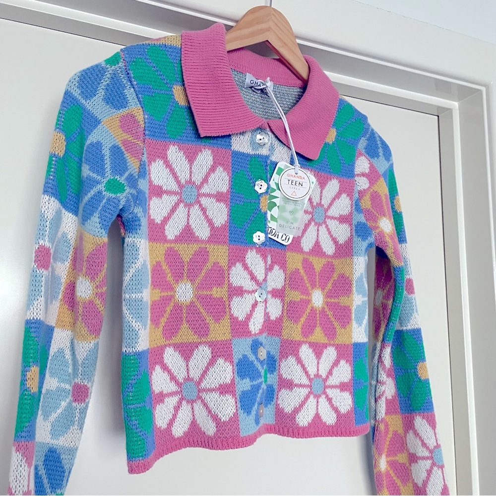 HOST PICK⭐️Ghanda Knit Joy Cardigan - New with tags 💖 - Picture 3 of 8